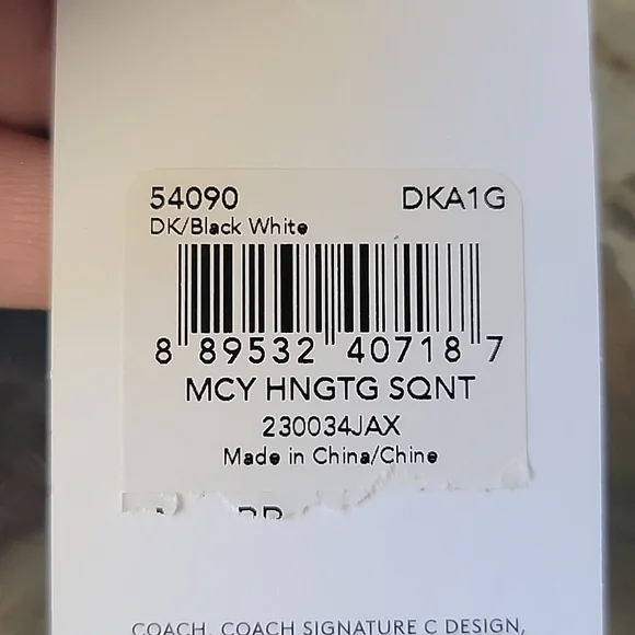 Disney X Coach Mickey hangtag, NIB, from the first Coach Disney collection - Picture 7 of 7